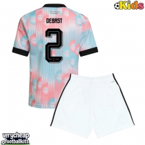 Belgium Zeno Debast #2 Replica Away Minikit World Cup 2026 Short Sleeve (+ pants)